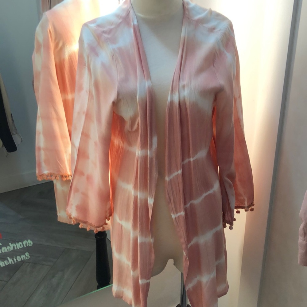 Kimonos XL pink top